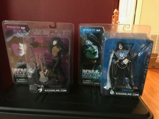 Kiss Creatures (the Space Ace) & Starchild Paul Stanley Mcfarlane Toys