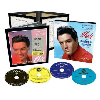 Sealed/ - Elvis Presley Ftd 4x Cd Something For Everybody Sessions W Booklet