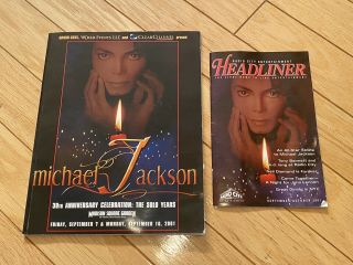 Michael Jackson 30th Anniversary Madison Square Garden Program Collectible Books