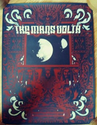 The Mars Volta Poster Berkeley Community Theater 2007 At The Omar Print Connor