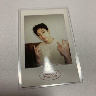 Stray Kids Bang Chan Official Polaroid Photo Card Season 