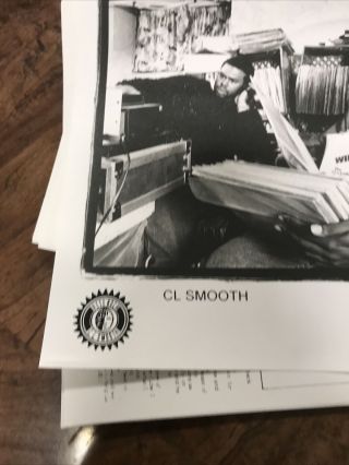 1992 PETE ROCK & CL SMOOTH Jazz Rap Elektra Records Music Huge Press Kit w/Photo 2