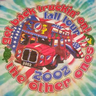 The Other Ones Tour T Shirt Xl Vintage Grateful Dead 2002 Long Sleeve