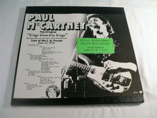 Paul Mccartney,  The Wings From The Wings 3 Colored Vinyl Record Box Set