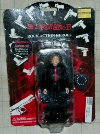 My Chemical Romance Ray Toro Rock Action Heroes Figure Moc - Spencers Exclusive