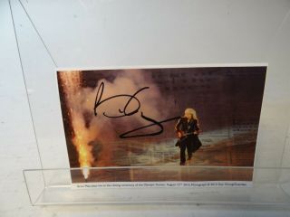 Brian May (queen) - Signed Photo Olympic Games London 12th August 2012 -