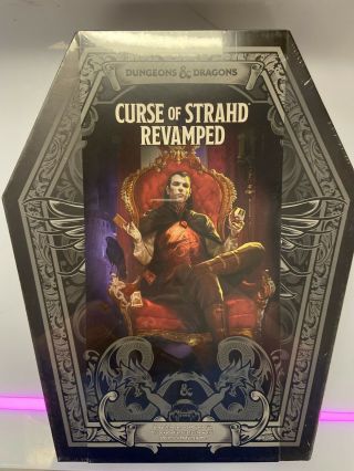 Curse Of Strahd: Revamped Premium Edition Boxed Set (dungeons &dragons,  D&d) Nib