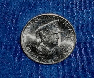 Philippines 1947 - S Macarthur 50 Centavos Silver Commemorative
