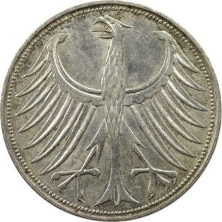 Germany - 5 Mark - 1966 D - Silver