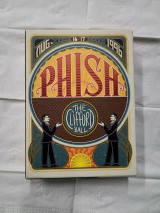 Phish - The Clifford Ball 7 Dvd Box Set With Booklet,  Postcards And Stamps Print