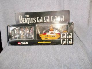 The Beatles Corgi Yellow Submarine 4 Beatles Figures Corgi Model No.  05403 Fab
