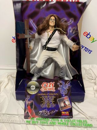 Ozzy Osbourne Blizzard Of Ozz 18 " Collectible Rock Doll Large Fun4all 1999