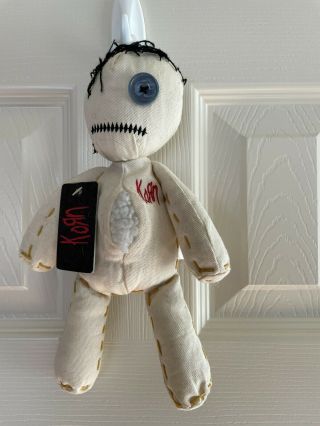 Korn Issues Rag Doll Stuffed Plush Limited Edition With Tags 2000
