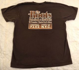 The Roots De La Soul Mf Doom Summer 2005 Nyc Concert Xl T - Shirt Ecko Unltd