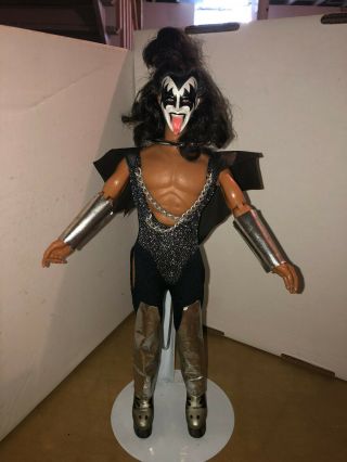 Kiss Gene Simmons Mego Muscle Doll Complete 1978