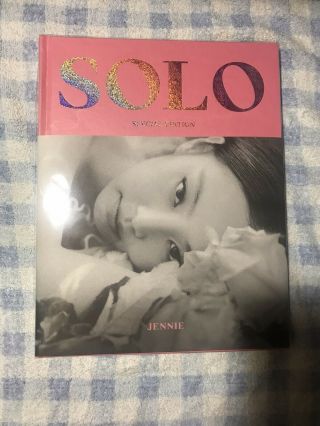 Jennie Solo Special Edition Photobook First Pressed Edition