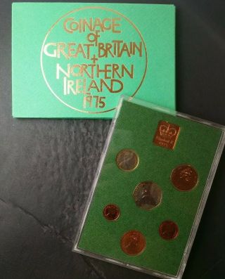 1975 Coinage Of Great Britain And Northern Ireland