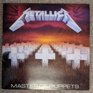 Metallica - Master Of Puppets - Lp Vinyl - 1986