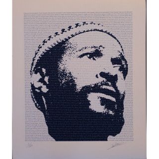 Marvin Gaye Poster - Fine Art Limited Edition Signed And Numbered By Designer