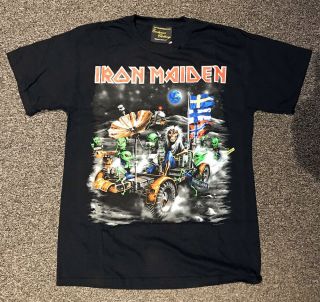 Iron Maiden Final Frontier 2010 Europe Shirt