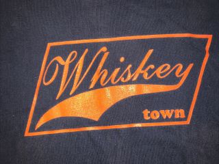 Rare Whiskeytown Band Vintage Xl Baseball Style Blue Tshirt Ryan Adams