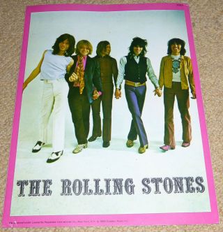 The Rolling Stones 1969 Us Concert Tour Giddeon Music Crack Peel Sticker
