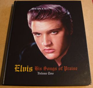 Elvis Ftd Book And Cd Set Hard Cover His Songs Of Praise Volume 2
