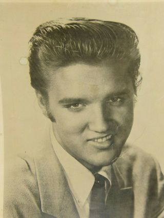 Vintage Elvis Presley Publicity Photo Love Me Tender Movie 8 X 10 Rare