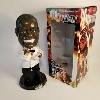 Louis Armstrong Animated Singing Figure What A Wonderful World 2002 See Video