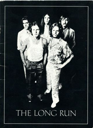 The Eagles The Long Run 1980 Tour Book Program (very Rare) Glenn Frey