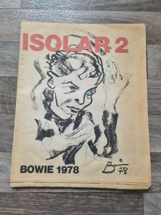 David Bowie Isolar 2 Tour Concert Programme 1978