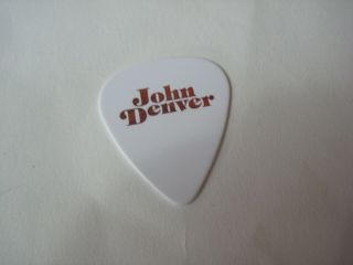 Rare Hard To Find John Denver Concert Tour Guitar Pick