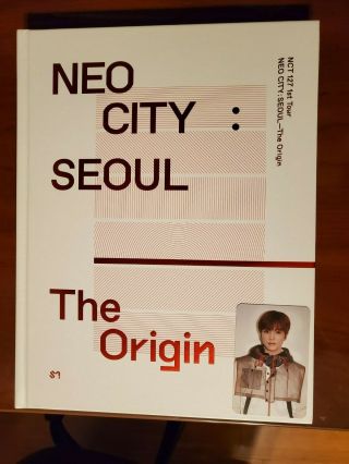Nct 127 Neo City Seoul The Origin Photobook,  Cd,  Photo Card