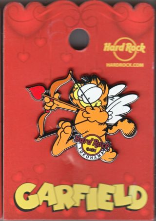 Hard Rock Cafe Pin: Yokohama Garfield Love Le200