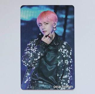[us Seller] Bts Love Yourself Tour In Seoul Dvd Official Taehyung V Photocard