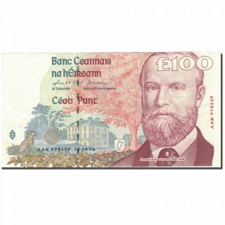 [ 803214] Banknote,  Ireland - Republic,  100 Pounds,  1996,  1996 - 08 - 22,  Km:79a