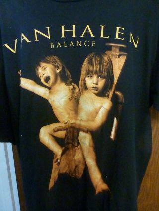 Van Halen Balance Tour 1995 T - Shirt Size Xl