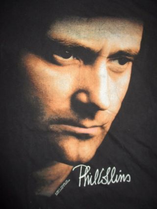 Brocklum 1990 Phil Collins ".  But Seriously " Concert Tour (xl) T - Shirt Genesis