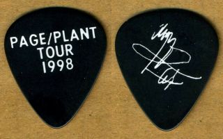 Jimmy Page Page/plant Tour 1998 Guitar Pick Authentic Concert Stage Led Zeppelin