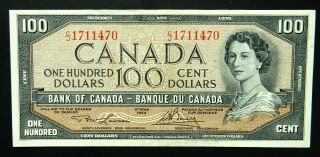 Canada $1 $2 $5 $10 $20 $50 $100 1954 demomination set. 3