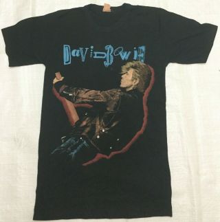 Rare 1987 David Bowie Glass Spider Tour Shirt