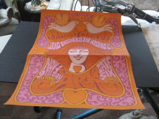1967 Big Brother & The Holding Company/moby Grape Concert Poster - The Ark