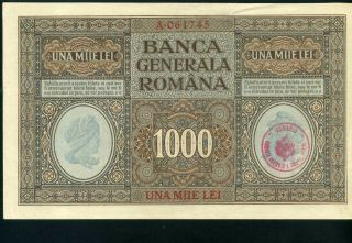 Romania 1000 1.  000 lei 1917 (German occupation) - XF 2