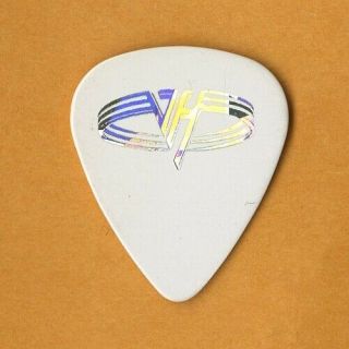 Eddie Van Halen 1995 Balance Tour Japan Leg Imprint Autographed Band Guitar Pick