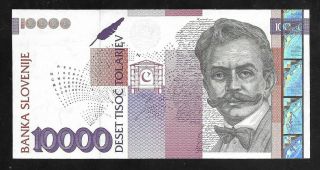 Slovenia; 10000 Tolar Note / 10.  000 Tolarjev 2000,  Unc