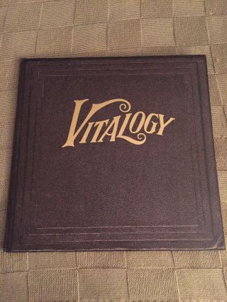 Pearl Jam Album Vitalogy,  1994,  Only One Owner