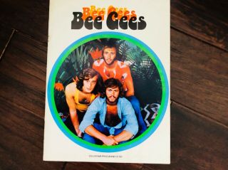 1974 Bee Gees Mr.  Natural Concert Tour Souvenir Book.  Ex.
