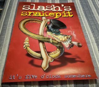 Slash’s Snakepit - It’s Five O’clock Somewhere - 1995 - Geffen / Mca Records Canada - Po
