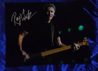 Pink Floyd Roger Waters Hand Signed 8 