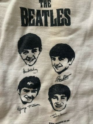 " The Only Authentic Beatles Shirt " 1963,  Size L 18 - 20